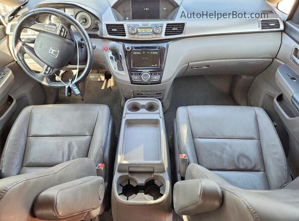 5FNRL5H69HB008423 2017 HONDA ODYSSEY White Вид панелі приладів