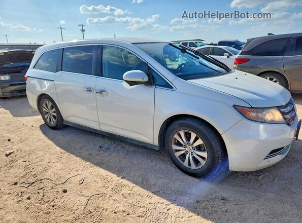 5FNRL5H69HB008423 2017 HONDA ODYSSEY White Передня права чверть