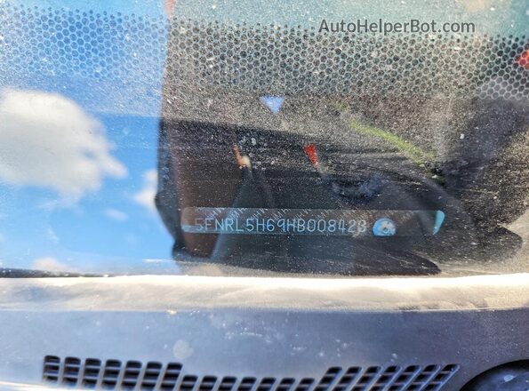 5FNRL5H69HB008423 2017 HONDA ODYSSEY White Вид наклейки з VIN-кодом