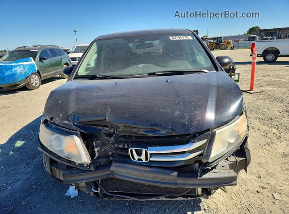 5FNRL5H69HB012780 2017 HONDA ODYSSEY Черный Вид спереди