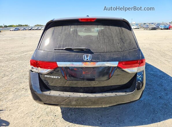 5FNRL5H69HB012780 2017 HONDA ODYSSEY Черный Вид сзади