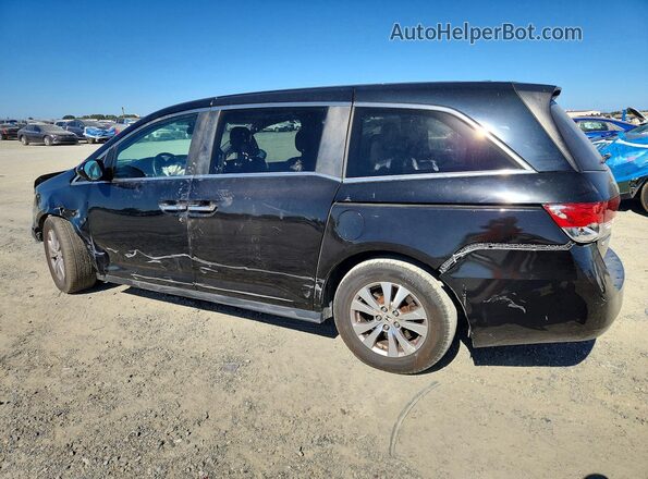 5FNRL5H69HB012780 2017 HONDA ODYSSEY Черный Задняя левая четверть