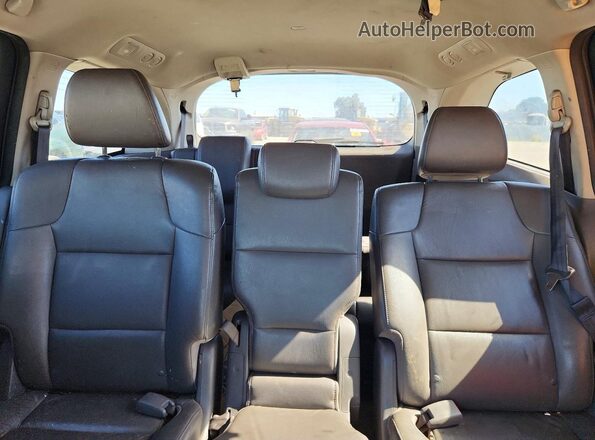 5FNRL5H69HB012780 2017 HONDA ODYSSEY Черный Вид задних сидений