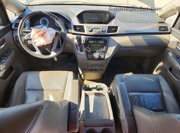 5FNRL5H69HB012780 2017 HONDA ODYSSEY Черный Вид панели приборов