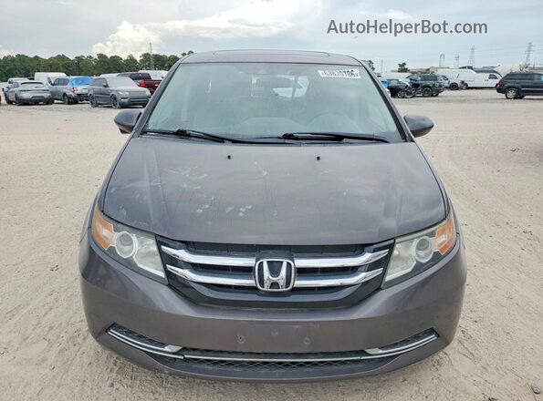 5FNRL5H6XGB012642 2016 HONDA ODYSSEY Gray Front view