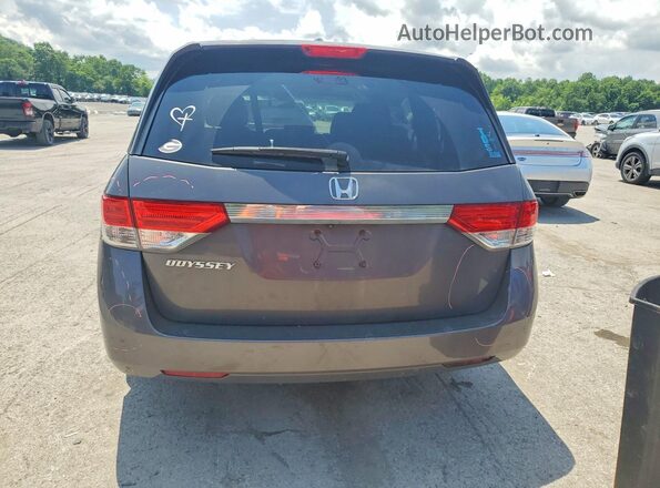 5FNRL5H6XGB035354 2016 HONDA ODYSSEY Gray Հետևի տեսք