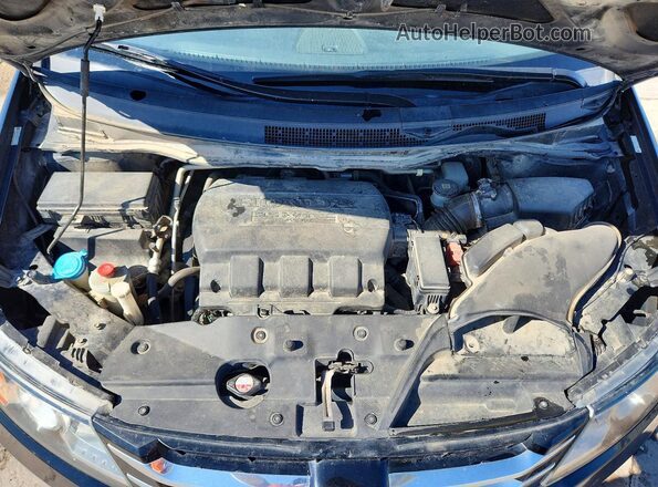 5FNRL5H6XHB012156 2017 HONDA ODYSSEY Черный Вид подкапотного пространства