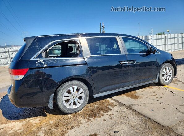 5FNRL5H6XHB012156 2017 HONDA ODYSSEY Черный Задняя правая четверть