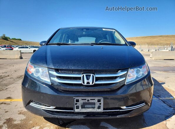 5FNRL5H6XHB012156 2017 HONDA ODYSSEY Черный Вид спереди