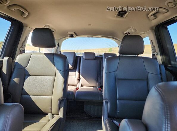 5FNRL5H6XHB012156 2017 HONDA ODYSSEY Черный Вид задних сидений