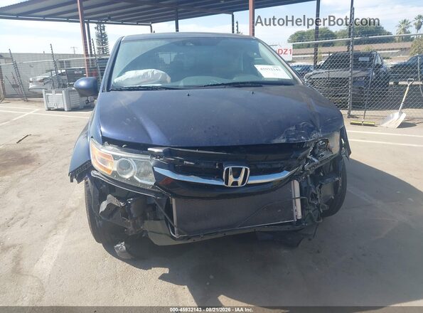 5FNRL5H6XHB016823 2017 HONDA ODYSSEY Синий Вид щитка приборов