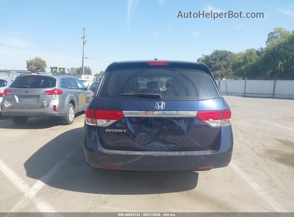 5FNRL5H6XHB016823 2017 HONDA ODYSSEY Синий 