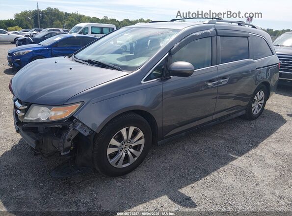5FNRL5H6XHB022167 2017 HONDA ODYSSEY Gray Przód lewy
