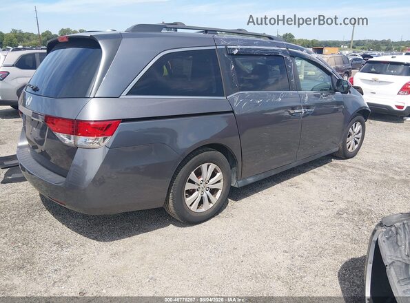 5FNRL5H6XHB022167 2017 HONDA ODYSSEY Gray Tył prawy