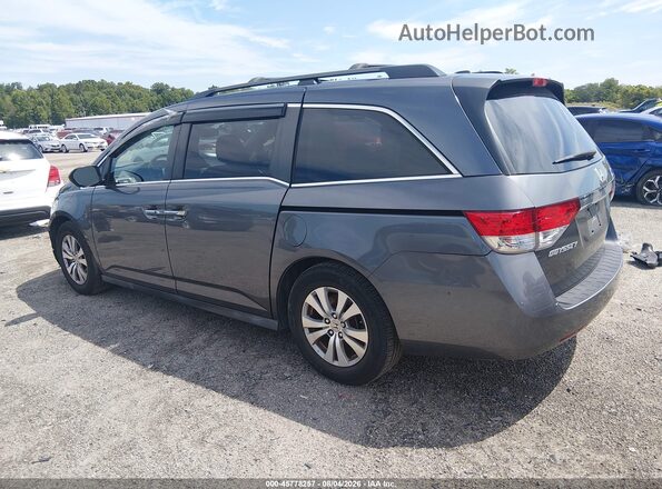 5FNRL5H6XHB022167 2017 HONDA ODYSSEY Gray Tył lewy