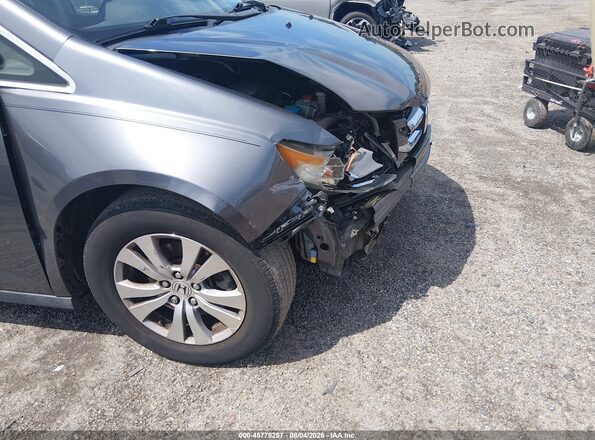 5FNRL5H6XHB022167 2017 HONDA ODYSSEY Gray Widok z przodu
