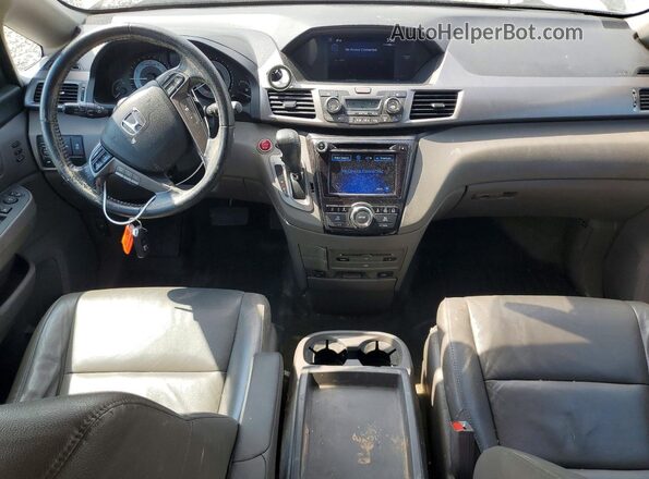 5FNRL5H90GB020730 2016 HONDA ODYSSEY Gray წინა პანელის ხედი