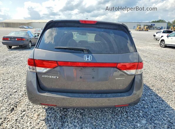 5FNRL5H90GB020730 2016 HONDA ODYSSEY Gray უკანა ხედი