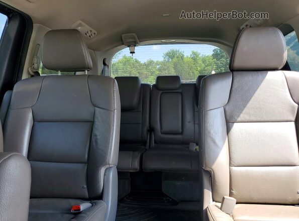 5FNRL5H90GB020730 2016 HONDA ODYSSEY Gray უკანა სავარძლების ხედი