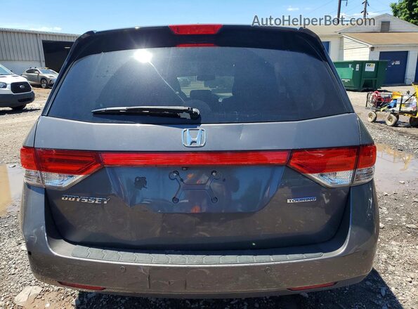 5FNRL5H90GB038774 2016 HONDA ODYSSEY Серый Вид сзади