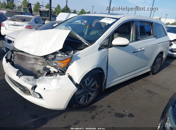 5FNRL5H90HB012354 2017 HONDA ODYSSEY White Front left