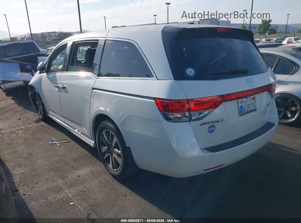5FNRL5H90HB012354 2017 HONDA ODYSSEY White Rear left