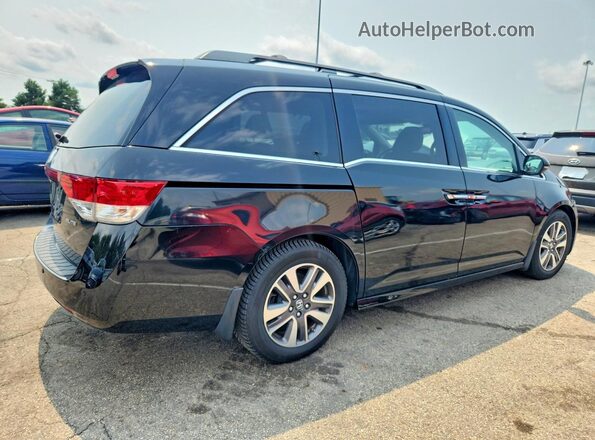 5FNRL5H91GB162522 2016 HONDA ODYSSEY Black Tył prawy