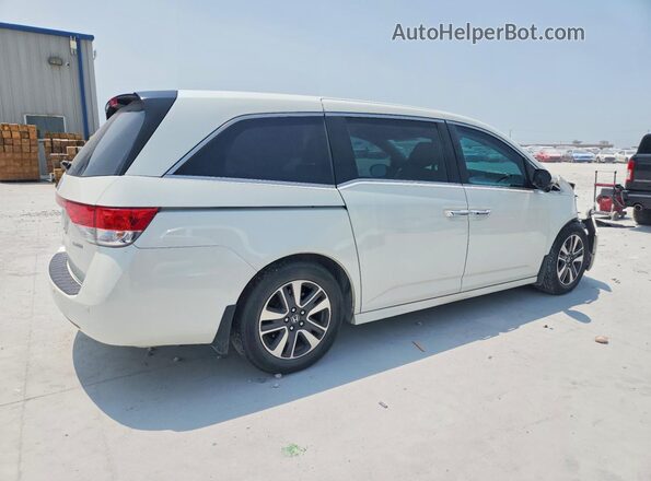 5FNRL5H92HB021864 2017 HONDA ODYSSEY Белый Задняя правая четверть