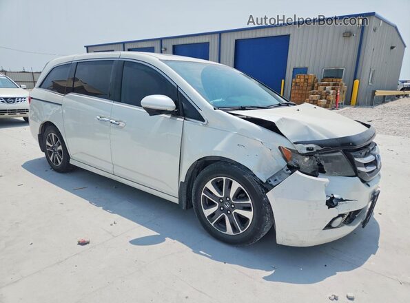 5FNRL5H92HB021864 2017 HONDA ODYSSEY Белый Передняя правая четверть