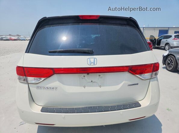 5FNRL5H92HB021864 2017 HONDA ODYSSEY Белый Вид сзади