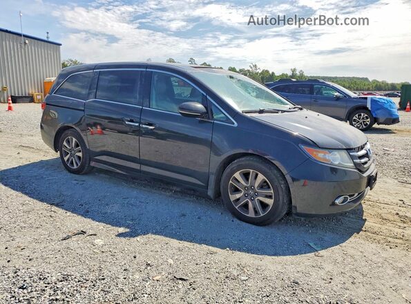 5FNRL5H94HB023860 2017 HONDA ODYSSEY Black Przód prawy