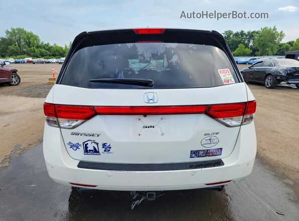 5FNRL5H95GB165892 2016 HONDA ODYSSEY White Вид ззаду
