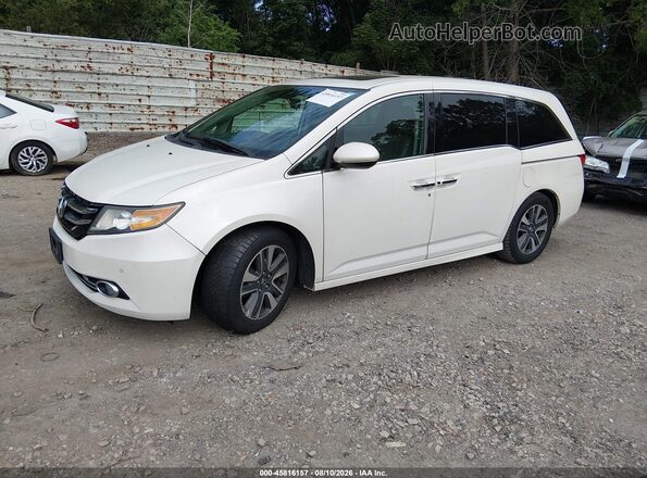 5FNRL5H97GB019316 2016 HONDA ODYSSEY White Vista tres cuartos delantera izquierda