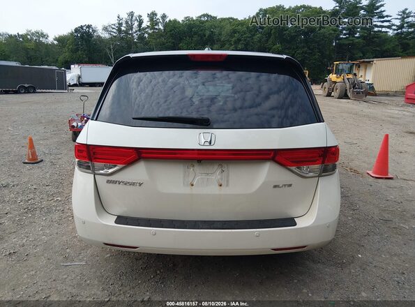 5FNRL5H97GB019316 2016 HONDA ODYSSEY White 