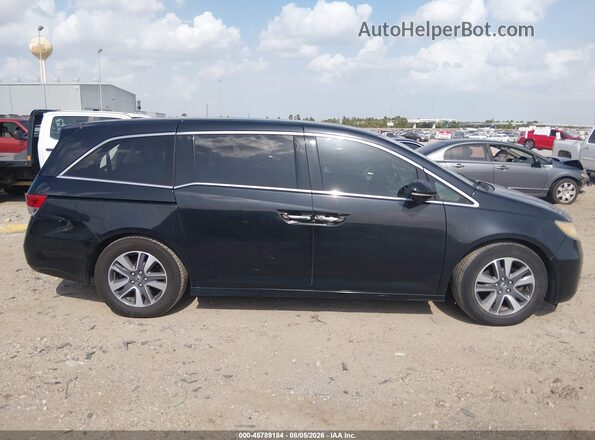 5FNRL5H97GB025116 2016 HONDA ODYSSEY Black Вид задньої частини салону