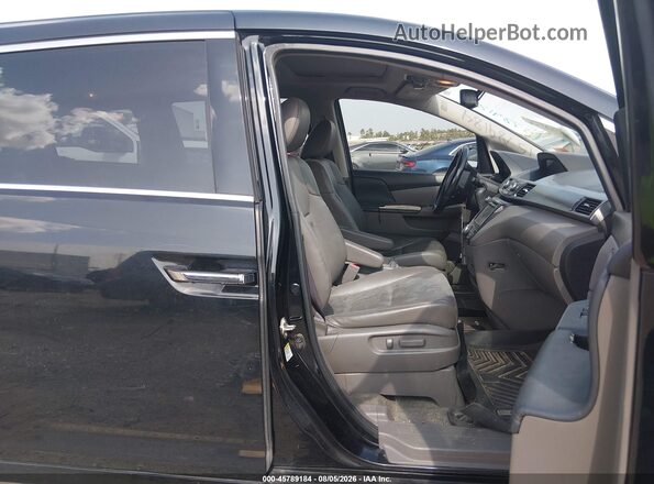 5FNRL5H97GB025116 2016 HONDA ODYSSEY Black Вид салону спереду