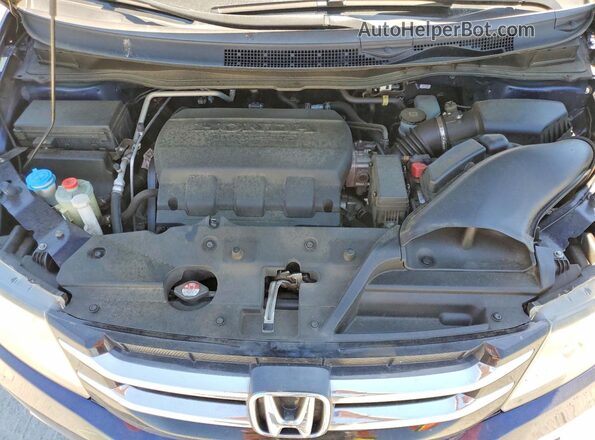 5FNRL5H97GB100512 2016 HONDA ODYSSEY Blue Widok komory silnika