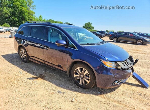 5FNRL5H97HB016160 2017 HONDA ODYSSEY Blue Առջևի աջ