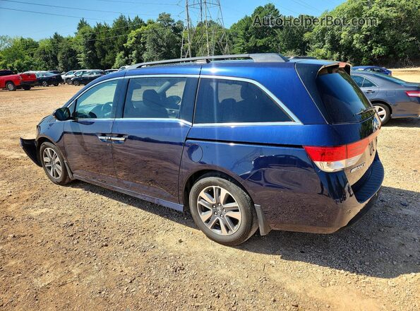 5FNRL5H97HB016160 2017 HONDA ODYSSEY Blue Հետևի ձախ