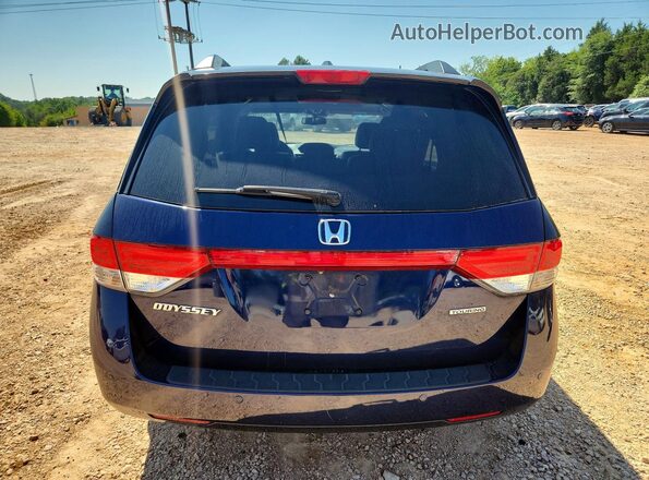 5FNRL5H97HB016160 2017 HONDA ODYSSEY Blue Հետևի տեսք