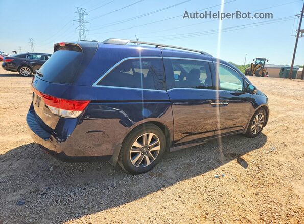 5FNRL5H97HB016160 2017 HONDA ODYSSEY Blue Հետևի աջ