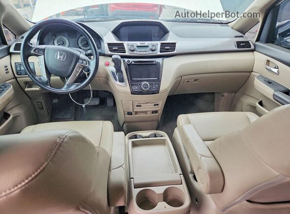 5FNRL5H98GB080139 2016 HONDA ODYSSEY White Vista del salpicadero