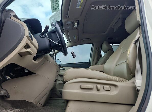 5FNRL5H98GB080139 2016 HONDA ODYSSEY White Vista interior delantera