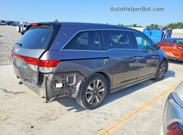 5FNRL5H99GB076164 2016 HONDA ODYSSEY Gray Հետևի աջ