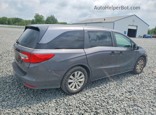 5FNRL6H20JB027404 2018 HONDA ODYSSEY Gray Rear right