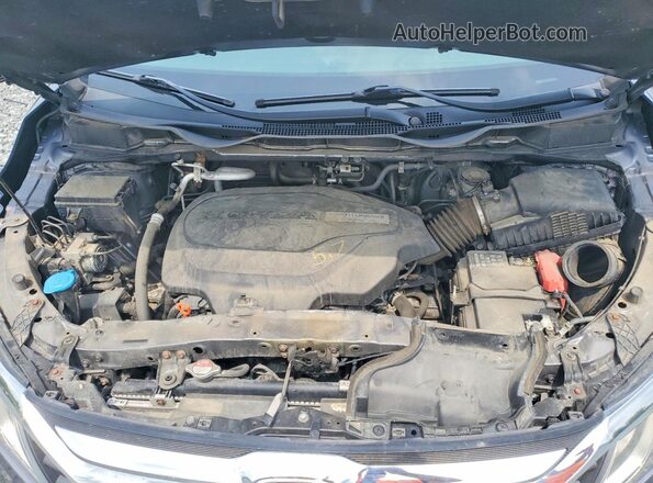 5FNRL6H20JB027404 2018 HONDA ODYSSEY Gray Engine compartment view