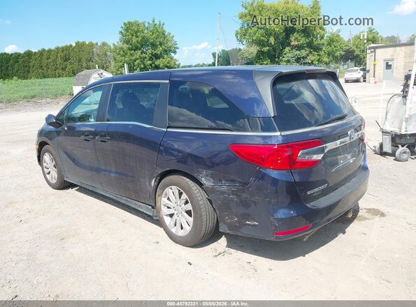 5FNRL6H20KB094845 2019 HONDA ODYSSEY Blue Задня ліва чверть