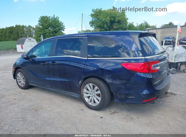 5FNRL6H20KB094845 2019 HONDA ODYSSEY Blue Вид спереду