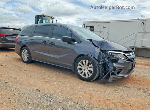 5FNRL6H21JB098711 2018 HONDA ODYSSEY Gray წინა მარჯვენა