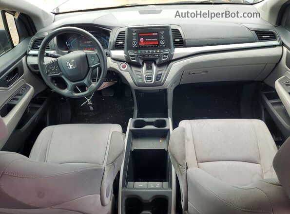 5FNRL6H21JB098711 2018 HONDA ODYSSEY Gray წინა პანელის ხედი